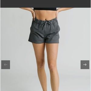 NWT grey club shorts